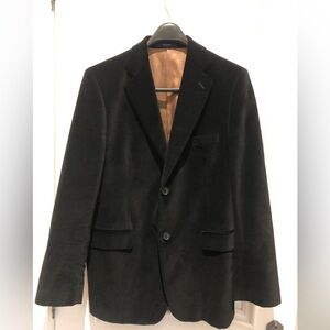 Lord & Taylor Black Velvet Blazer